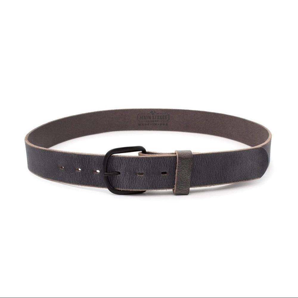 Main Street Forge ‘The Bootlegger’ Leather Belt - size 36